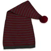 Kepurė Smallstuff - Pixie Hat, Stripes - Dark Raudona and Pilkas - 1-2 Years
