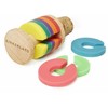 Kikkerland – Rainbow Wine Rings + Stopper (BA91)