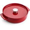 KitchenAid - KA-CI negilus ketaus puodas su dangčiu - „Empire Raudona“ - 26 cm