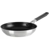 KitchenAid - KA-Classic nerūdijančio plieno keptuvė su atvira rankena - sidabrinė - 24 cm