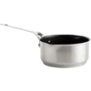 KitchenAid - Nerūdijančio plieno lakštinis puodas su 2 snapeliais - sidabro spalvos - 16 cm