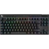 Klaviatūra Logitech G 920-012134, Wireless, RF belaidė + Bluetooth, Mechaninė, QWERTY, RGB LED, Juodas