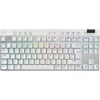 Klaviatūra Logitech G 920-012146, Wireless, RF belaidė + Bluetooth, Mechaninė, QWERTY, RGB LED, Baltas