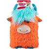 Kong Comfort Jumbo Highland Cow XL Mix namelis, 37 x 20,5 x 15,5 cm