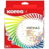 Spalvoti pieštukai „Kores Kromas“ – 24 vnt. pakuotėje (793392)