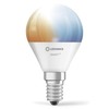 Ledvance SMART+ WiFi Classic Mini Lemp Tunable Baltas 40 5W 2700-6500K E14