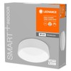 Lubinis šviestuvas Ledvance 26W paviršinis šviestuvas SMART + WIFI ORBIS Cylinder, baltas, 3000…6500K