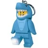 LEGO – raktų pakabukas su šviesos diodu – „Shark Suit Guy“ (4006036-LGL-KE155H) 4006036-LGL-KE155H