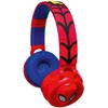 Lexibook - 3D „Spider-Man“ ant ausies uždedamos „Bluetooth®“ ir laidinės sulankstomos ausinės (HPBT015SP)