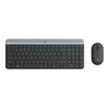Logitech MK470 Slim Wireless Combo, belaidė klaviatūra ir pelė, Nordic išdėstymas, Balta
