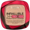 L'Oréal Paris Infaillible 24H Fresh Wear makiažo pagrindas pudros pavidalu