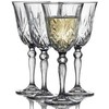 Lyngby Glas - krištolinė Melodia baltojo vyno taurė - 21 cl - 4 vnt. rinkinys
