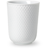 Lyngby Porcelæn - Rhombe Baltas Mug - 33 cl