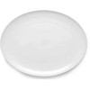 Lyngby Porcelæn - Rhombe baltas ovalus serviravimo indas - 42x32 cm