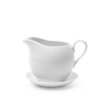 Lyngby Porcelæn - Rhombe Baltas Sauce Boat - 67 cl