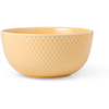 Lyngby Porcelæn - Rombo spalvos dubuo - Ø13 cm - Smėlio spalvos
