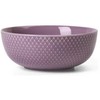 Lyngby Porcelæn – Rombo spalvos dubuo – Ø15,5 cm – Violetinė