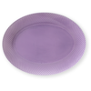 Lyngby Porcelæn - Ovalus serviravimo indas „Rhombe Color“ - 35 x 26,5 cm - violetinė