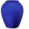 Lyngby Porcelæn – Rombo spalvos porcelianinė vaza – A16,5 cm – Tamsiai mėlyna