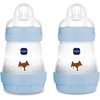 MAM – Easy Start Anti-Colic – mėlyni – 2 x 160 ml