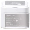 Mary&amp;May MARY &amp; MAY skaistinamoji veido kaukė su niacinamidu ir vitaminu C (skaistinamoji kaukė) 30 vnt.