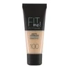 Maybelline Fit Me Matte &amp; Poreless 100 Warm Ivory Vamzdelis Skystis 30 ml