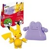 Megabloks,Pokémon MEGA - Pokémon Poké kamuoliukų 2 vnt. rinkinys - Pikachu ir Ditto (JCT43)