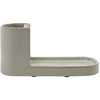Meraki - and soap holder, MKDatura - Shellish pilkas - l: 26 cm, w: 10.5 cm, h: 12.5 cm