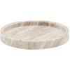 Meraki - Marmurinis padėklas Ø 25 cm - Smėlio spalvos (312530012)