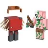 Mattel Figūrėlių rinkinys Minecraft 2 vnt. su priedais JCN56