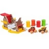 MONSTER JAM MINI JAMS paleidimo trasa su 2 transporto priemonėm Boneyard Blaster, 6069711