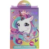 Moxy - Colouring & Stickerbook - Unicorn
