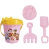Moxypaw Patrol Moxy - Šuniukų patrulis: Paplūdimio kibirėlis, 5 vnt. - Rožinis (160025)