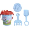 Moxypeppa Pig Moxy - Peppa Beach kibirėliai mėlyni, 5 vnt. (168501)