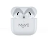Ausinės Moye Aurras 3 Lite True Belaidės Earphone Baltas
