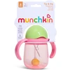 Munchkin - Tip & Sip Straw Trainer Cup - Rožinė - 207 ml