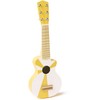 Kids Concept Music - Guitar yellow baltas - (1000954)