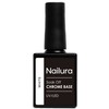 Nailura - Chromo pagrindo baltas gelis - baltas - 10 ml