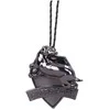 Nemesis Now Hario Poterio Hufflepuff herbas (sidabrinis) pakabinamas ornamentas 6 cm