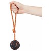 Non-Stop - Ball with rope - Oranžinis/juodas - 7cm