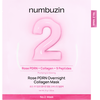 Numbuzin - Nr. 2 Rose PDRN naktinė kolageno kaukė - 4 vnt.