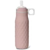 Nuuroo - „Nima“ silikoninis geriamasis buteliukas, 400 ml - „Woodrose“