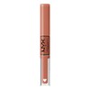 „Nyx Professional Makeup“ – „Shine Loud“ itin pigmentuotas lūpų blizgesys – „Goal Crusher“.