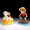 Banpresto One Piece Luffy &amp; Going Merry Log Stories figure 8cm