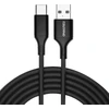 Oniverse USB-A į USB-C įkrovimo laidas, 3 m – juodas
