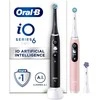 Braun Oral-B 80375669 elektrinis dantų šepetėlis Suaugusiems Besisukantis vibruojantis dantų šepetėlis Juoda, Rožinė