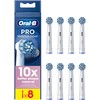 Dantų šepetėlis „Oral B Pro Jautrus Clean“ dantų šepetėlio galvutės – baltos – 8 vnt.