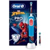 Dantų šepetėlis Šepetėlis Braun Vitality Pro D103 Kids Spiderman Mėlyna