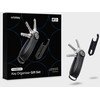 „Orbitkey“ dovanų rinkinys – raktų organizatorius „Pro“ + daugiafunkcis įrankis V2 – juodas