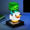 „Paladone Minecraft“ – vištienos žokėjaus piktogramos šviesa